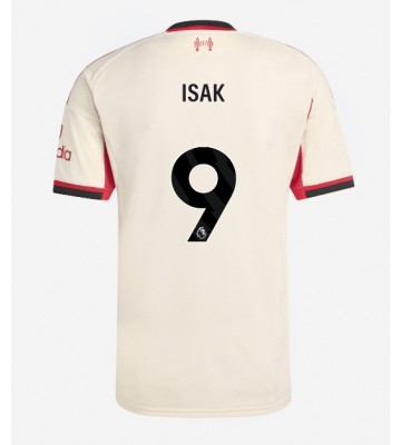 Lacne Muži Futbalové dres Liverpool Alexander Isak #9 2025-26 Krátky Rukáv - Preč